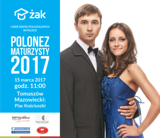 Polonez maturzysty na Placu Kościuszki