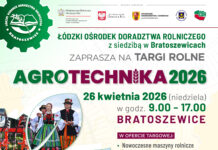 Targi Rolne Agrotechnika 2026 w Bratoszewicach