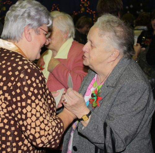 Dzielili się opłatkiem po drugiej stronie Pilicy