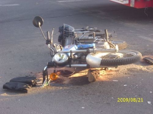 Kolejny motorowerzysta poszkodowany