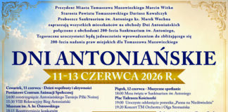 Dni Antoniańskie 2026 – wspólne świętowanie Jubileuszu 200-lecia parafii św. Antoniego