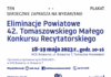 Tomaszowski Mały Konkurs Recytatorski – MCK przyjmuje zgłoszenia