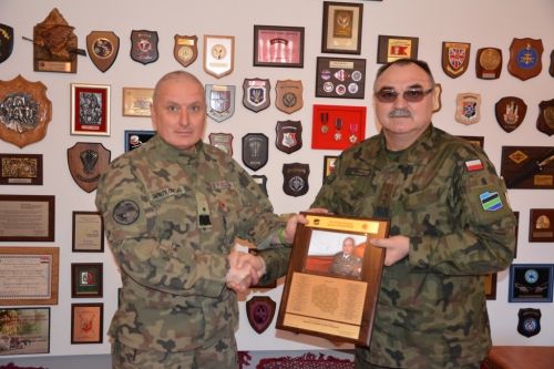 Pożegnanie Dowódcy 25 Brygady Kawalerii Powietrznej