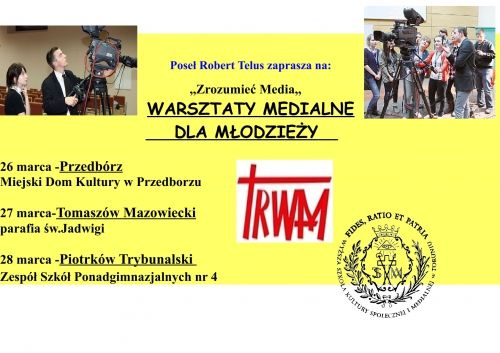 Warsztaty dziennikarskie dla młodzieży