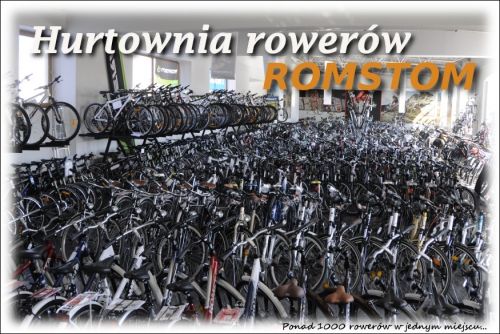 W Centrum Sportowo-Turystyczne J&K ROMSTOM wymień swój stary rower na nowy