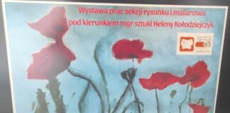 Wystawa prac sekcji rysunku i malarstwa