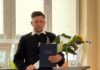 Ksiądz Proboszcz Grzegorz Chirk żegna się z „Arbuzami”