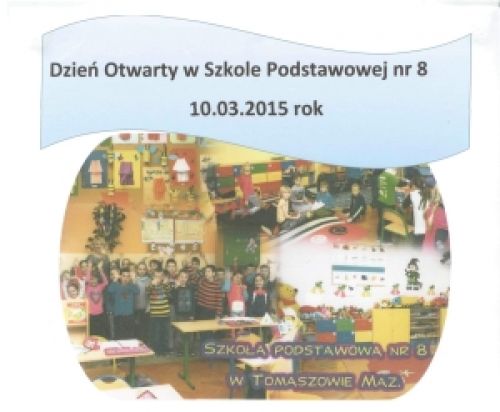 Dzień otwarty w Szkole Podstawowej nr 8!