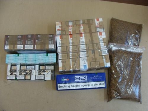 Zatrzymany z kontrabandą