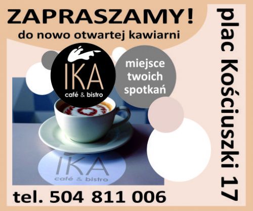 Kawiarnia Ika zaprasza
