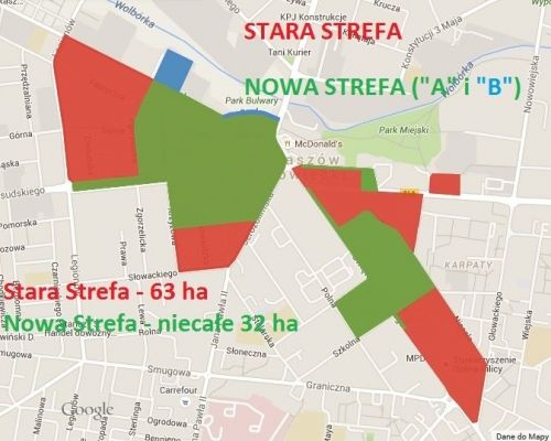 Zmniejszamy Strefę Płatnego Parkowania!
