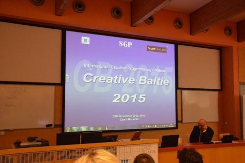 Uczniowie SP 12 W Międzynarodowym Konkursie Programowania „CREATIVE BALTIE 2015”
