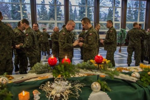 Spotkania opłatkowe w 25BKPow.