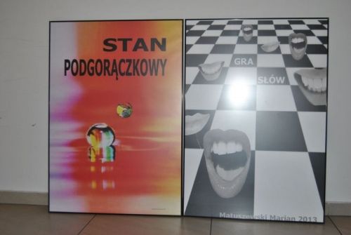 Wystawa prac artysty grafika Pana Mariana Matuszewskiego w Starostwie Powiatowym