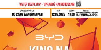 Zapraszamy na filmowy wieczór pod chmurką