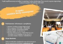 Konsultacje dotyczące projektu „Łódzkie Bony Rozwojowe”