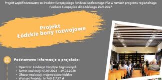 Konsultacje dotyczące projektu „Łódzkie Bony Rozwojowe”