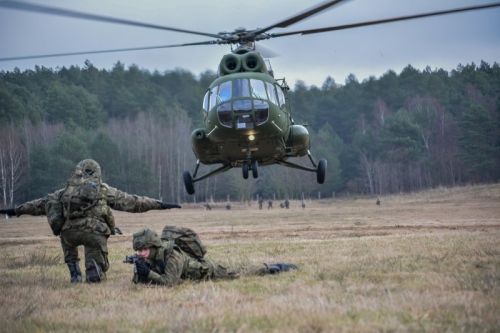 Szkolenie poligonowe kawalerzystów