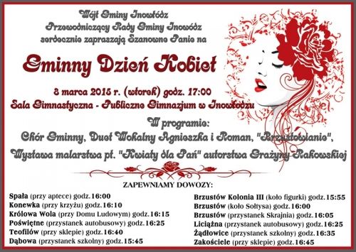 Gminny Dzień Kobiet w Inowłodzu