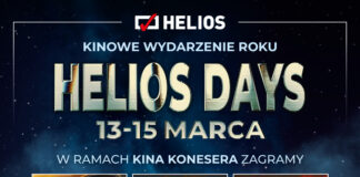 Seanse za 15 zł, rabaty i bogaty repertuar – sieć kin zaprasza na Helios Days!