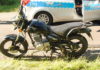 Motocyklista w szpitalu