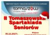 II Tomaszowska Spartakiada Seniorów. Zgłoszenia do 27 listopada