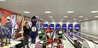 Kręglarze „Pilicy” na zawodach w Sierakowie