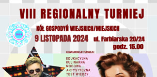 VIII Regionalny Turniej Kół Gospodyń Wiejskich i Miejskich