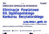 Powiatowe eliminacje 69. OKR – weź udział i sprawdź się w recytacji