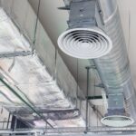 ventilation and cooling ventilation system on the ceiling