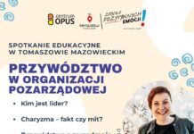 Zapraszamy na spotkanie o przywództwie w projektach społecznych