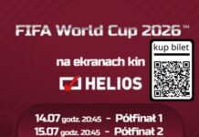 Mistrzostwa świata FIFA World Cup na żywo w kinach Helios
