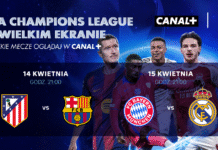 Ćwierćfinały Ligi Mistrzów UEFA na żywo w kinach Helios