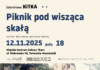 Piknik pod Wiszącą Skałą – pokaz filmu w sali kinowej KiTKA.