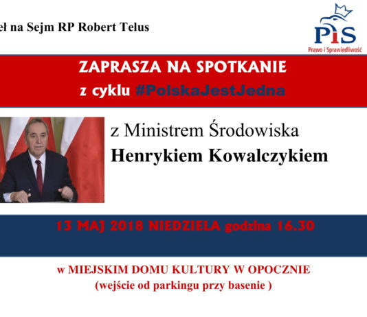 Poseł Robert Telus zaprasza