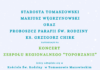 Zaproszenie na koncert Zespołu Regionalnego Toporzanie z Tenczyna
