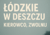 Łódzkie w deszczu – trudne warunki na drogach. Policja apeluje o ostrożność!