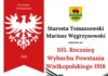 Zaproszenie na obchody 105. rocznicy wybuchu powstania wielkopolskiego