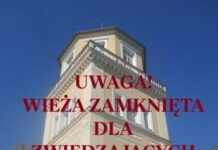 Wieża Pałacu Ostrowskich zamknięta dla zwiedzających