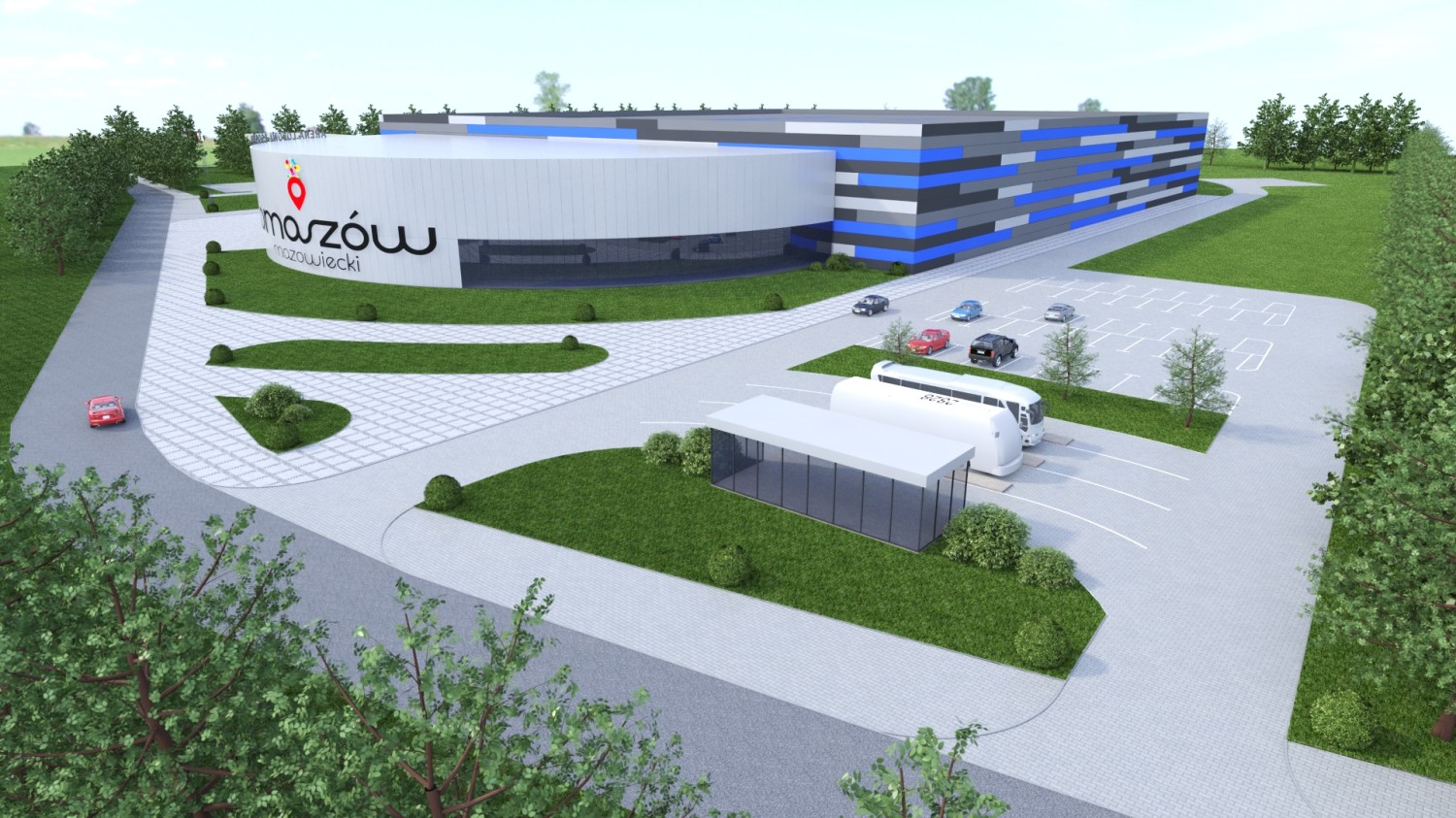 Budowa krytego toru lodowego!