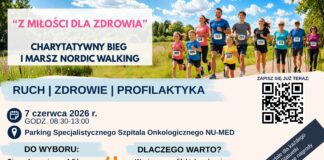 Zaproszenie na Charytatywny Bieg i Marsz Nordic Walking „Z Miłości dla Zdrowia”